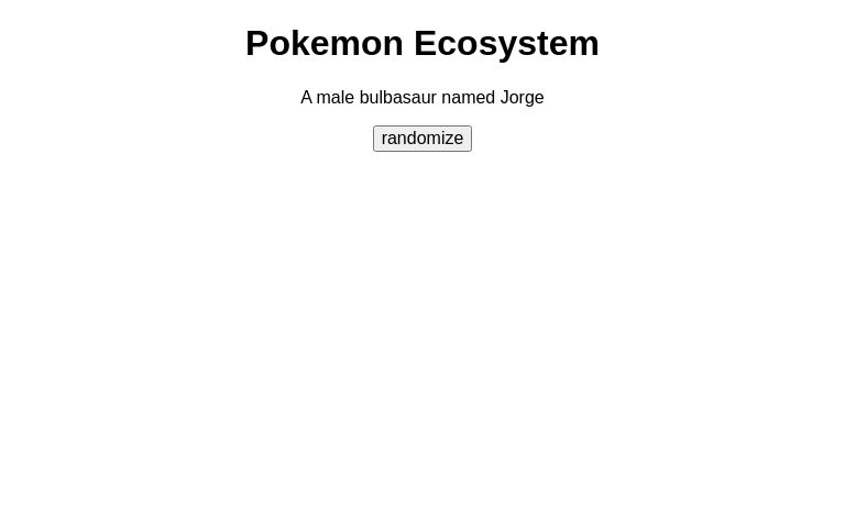 Pokemon Ecosystem ― Perchance Generator