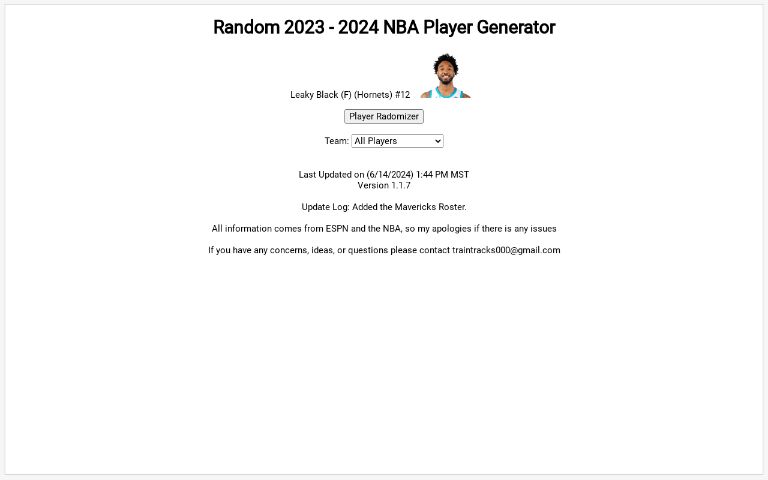 GetGeneratorScreenshot?generatorName=random 2023 2024 Nba Player Generator