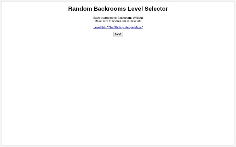 Level 365 - Your Worst Enemy - The Backrooms