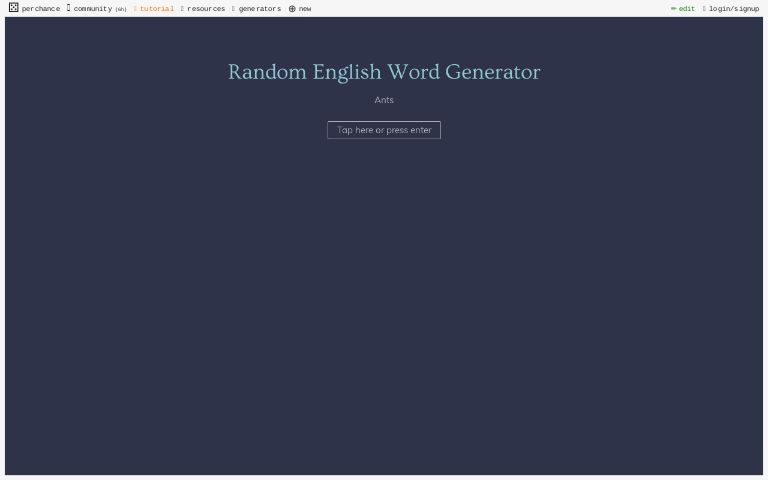 random-english-word-generator-perchance