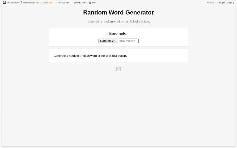 Random Word Generator