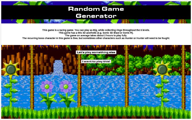 random-game-generator