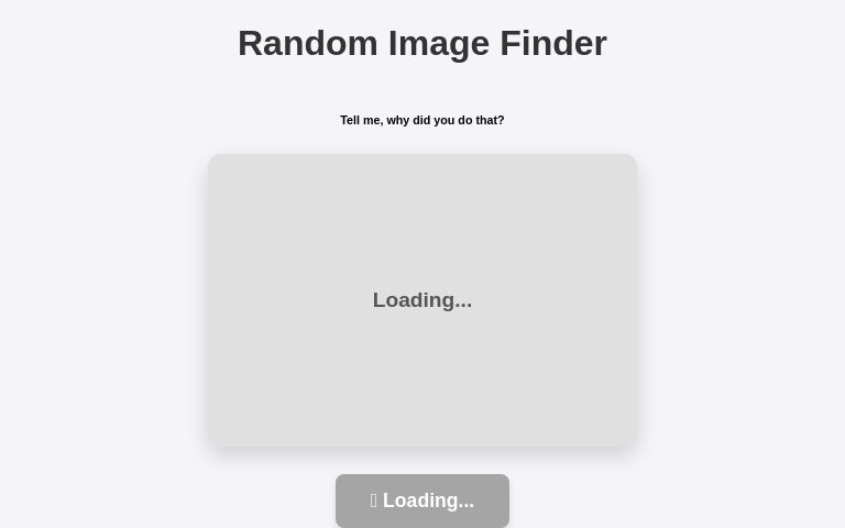 Random Image Finder ― Perchance Generator