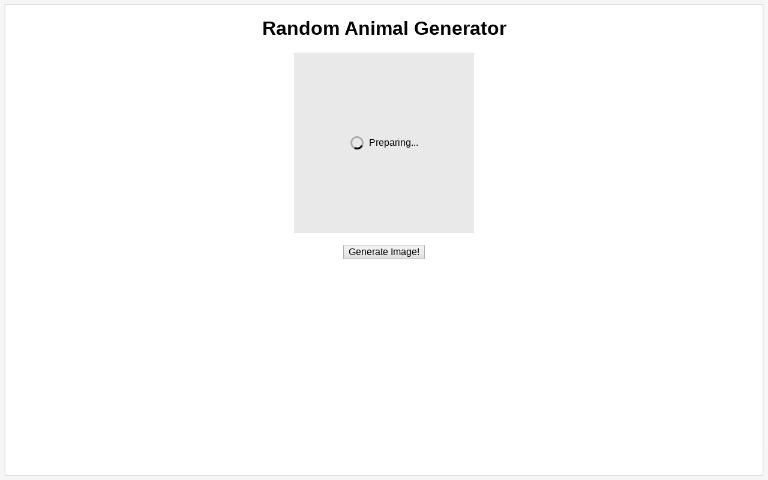Random Animal Generator