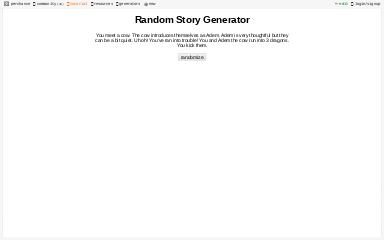 Random Story Generator