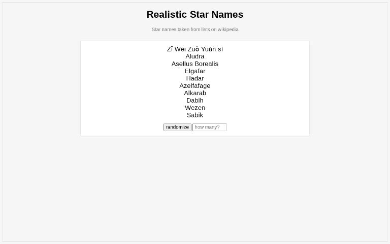 realistic-star-names-perchance-generator