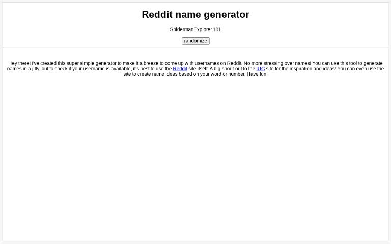 reddit-name-generator