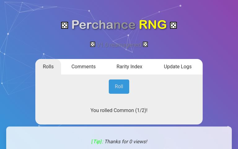 Perchance Rng Perchance Generator