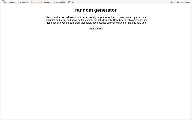 random generator