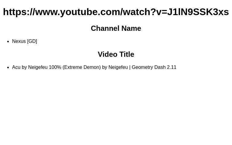https://www.youtube.com/watch?v=J1lN9SSK3xs ― Perchance Generator
