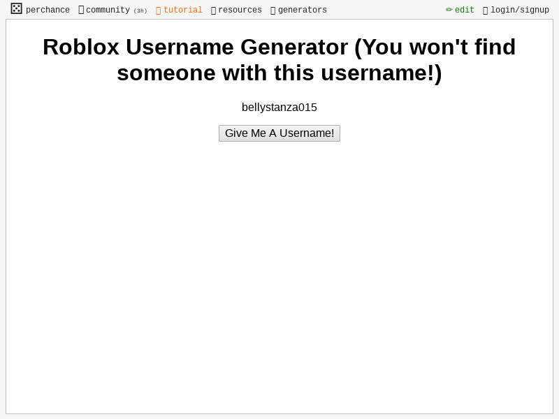 Roblox Username Generator You Won T Find Someone With This