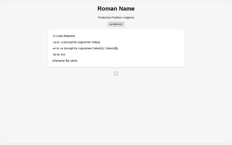 roman-name-perchance-generator