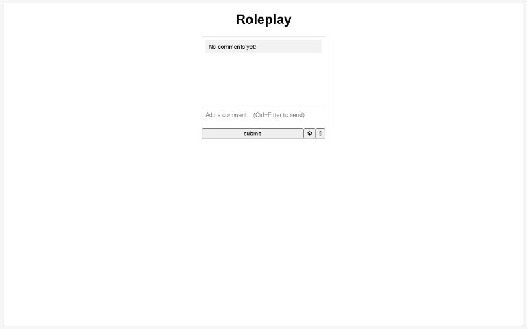 Roleplay