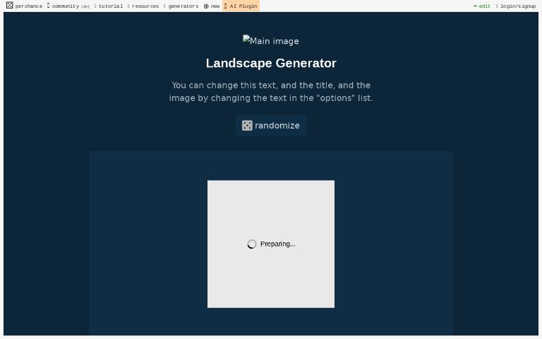 Landscape Generator