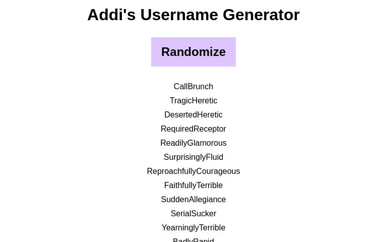 addi-s-username-generator