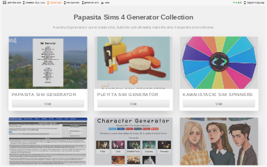 Papasita Sims 4 Generator Collection