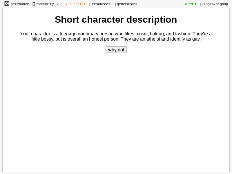 short-character-description-perchance-generator