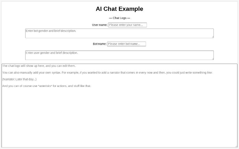 AI Chat Example