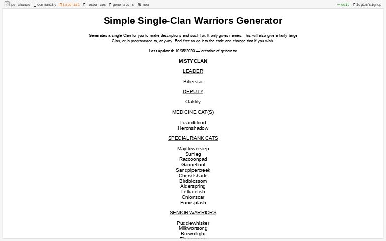 simple-single-clan-warriors-generator