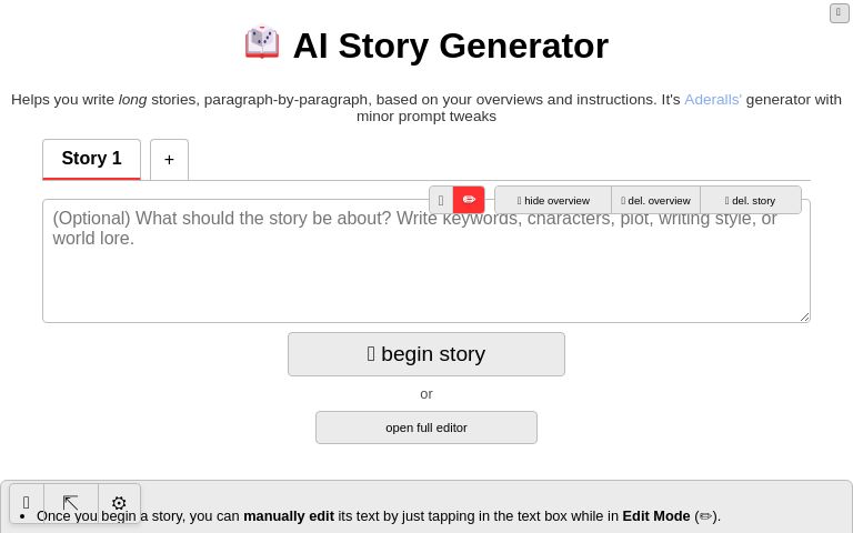 AI Story Generator