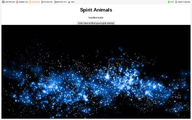 Spirit Animals ― Perchance Generator