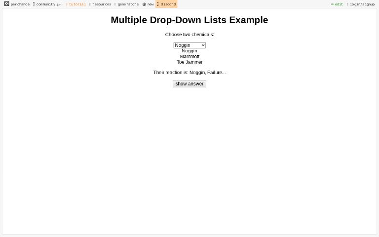 multiple-drop-down-lists-example-perchance-generator