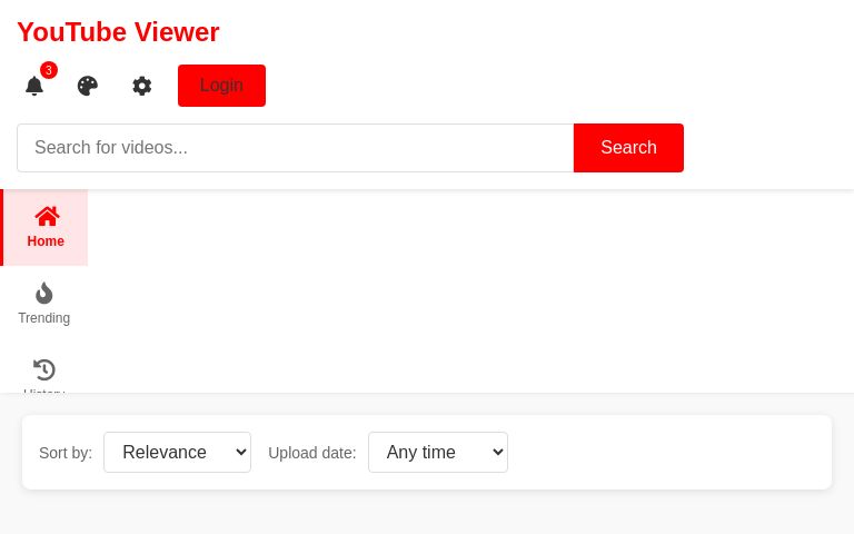 YouTube Viewer ― Perchance Generator