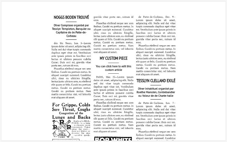 newspaper-multi-column-template-perchance-generator