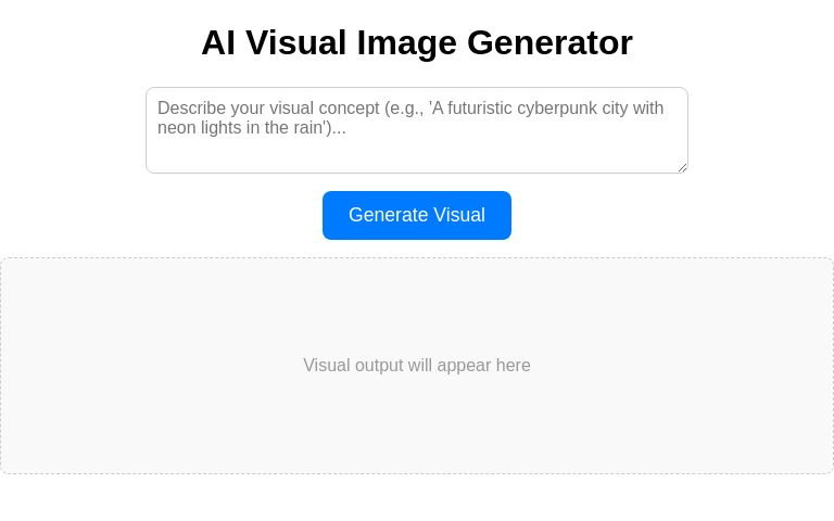 AI Visual Image Generator