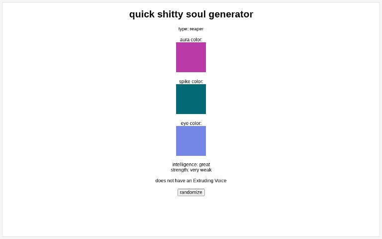 quick-shitty-soul-generator