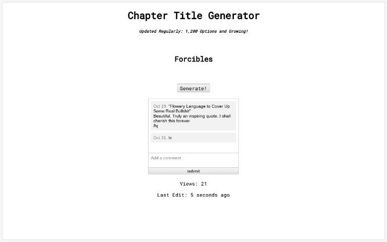 chapter-title-generator