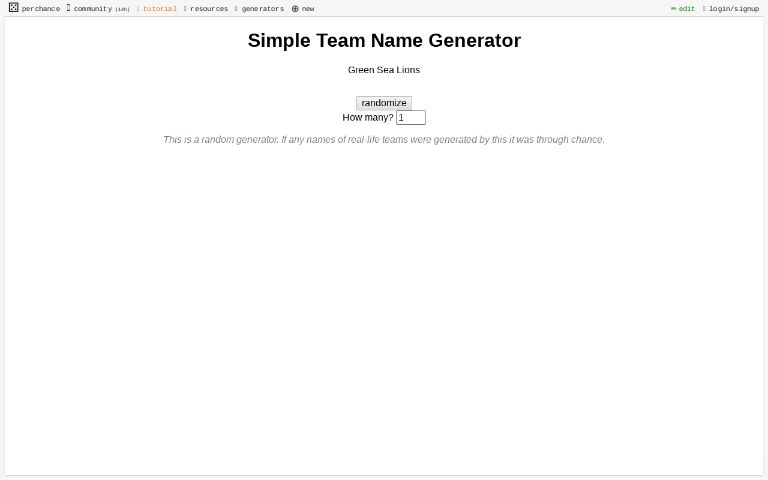 team-name-generator