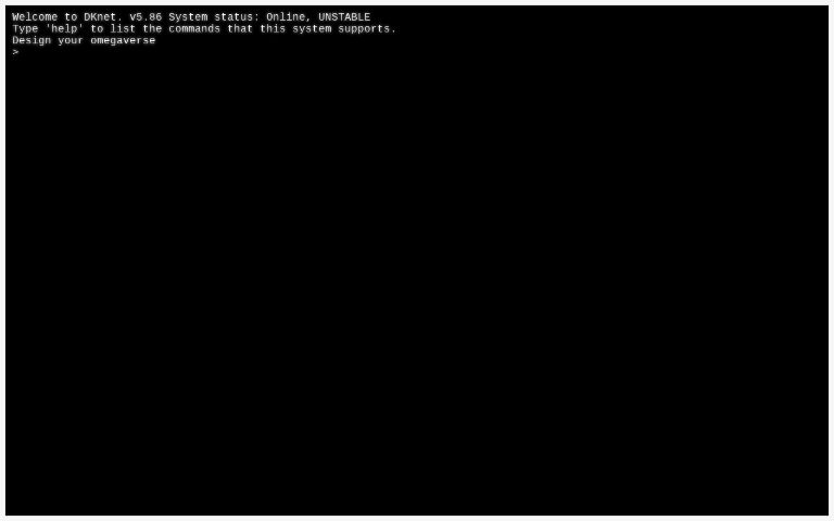 Interative Terminal Template ― Perchance Generator image.