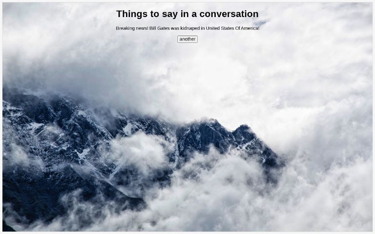 things-to-say-in-a-conversation-perchance-generator