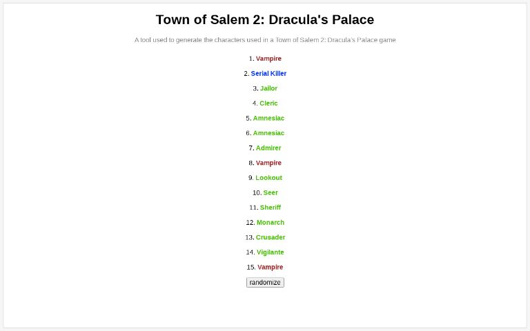 town of salem 2 dracula's palace