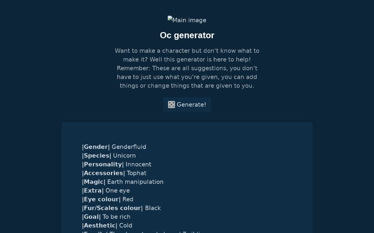 Oc generator