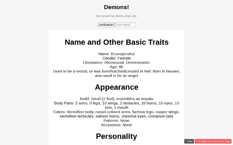 Superpower Generator With Drawbacks