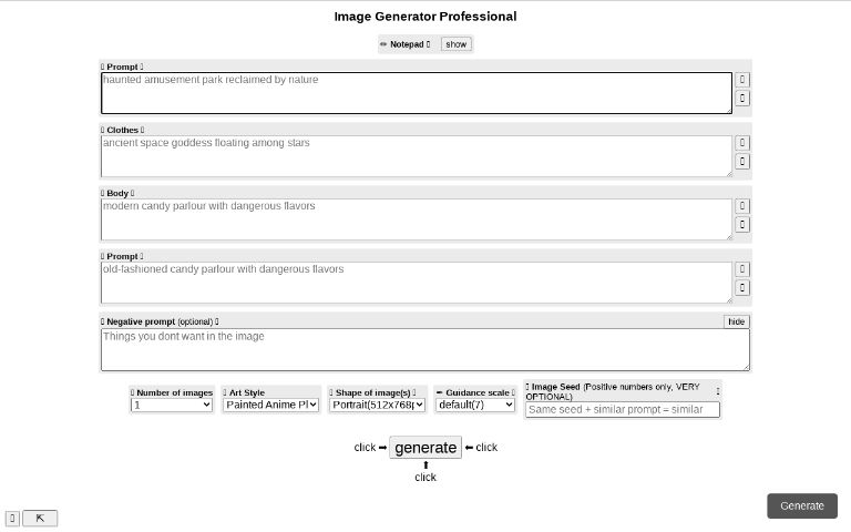 AI Image Generator (Text to Image)