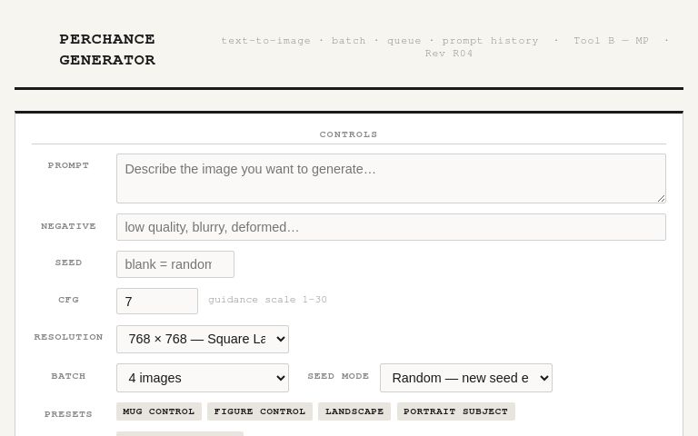 Perchance Generator