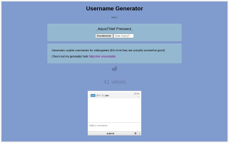 username-generator