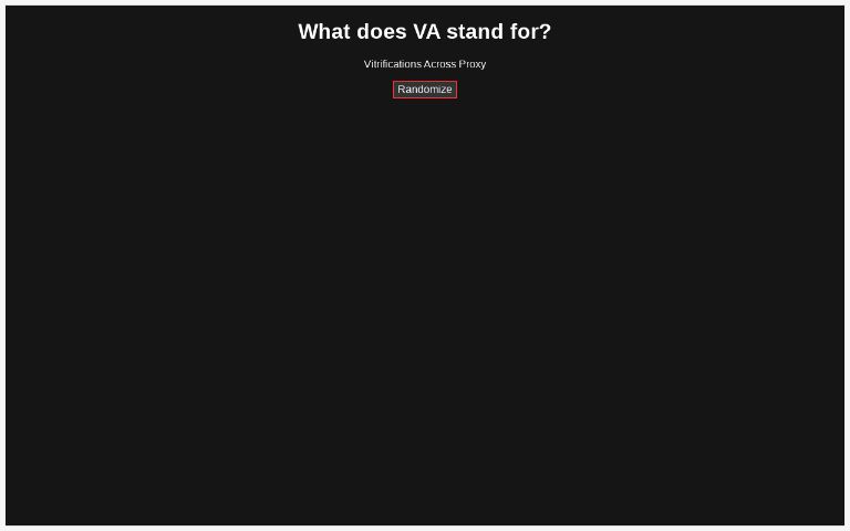 what-does-va-stand-for-perchance-generator