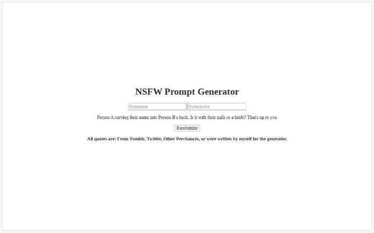 Random ai prompt generator. Random ai prompt generator