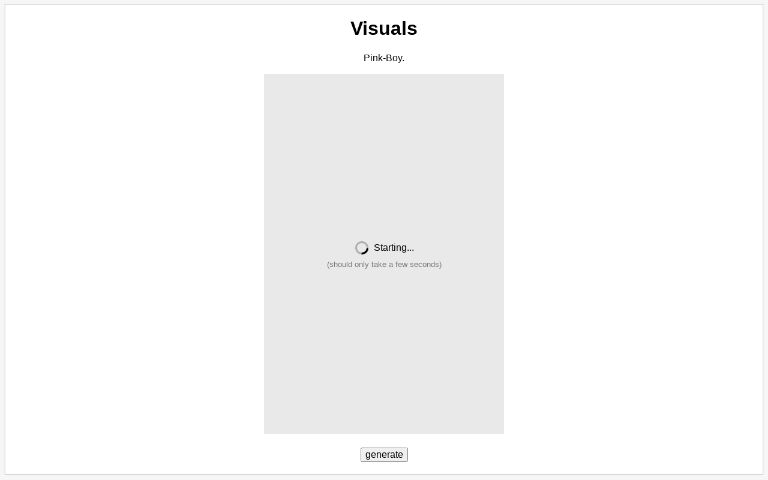 Visuals ― Perchance Generator