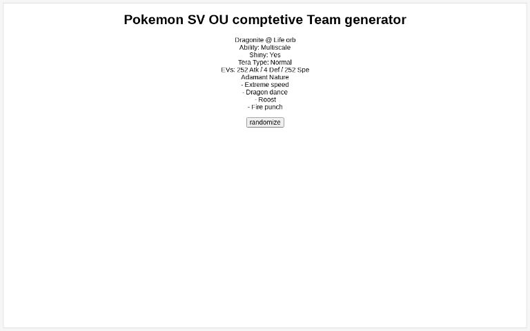 pokemon-sv-ou-comptetive-team-generator