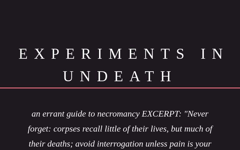 Library of Strahd ― Perchance Generator