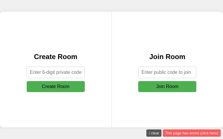 Create Room ― Perchance Generator
