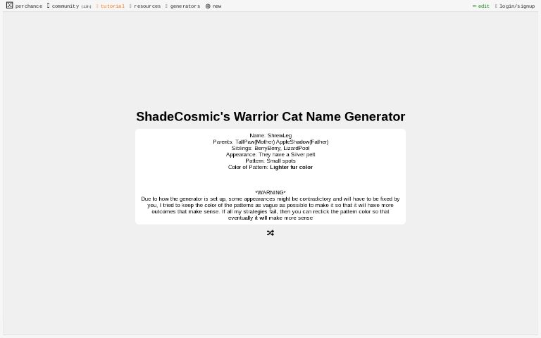 shadecosmic-s-warrior-cat-name-generator