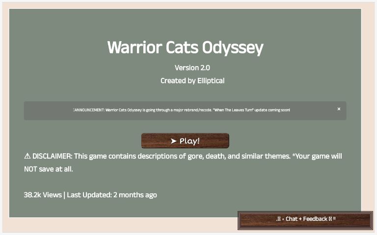 Warriors Of Whispering Moons {Warrior Cats Fans ONLY} Minecraft Server