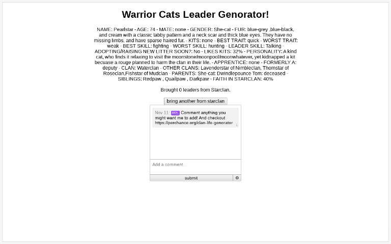 warrior-cats-leader-genorator-perchance-generator