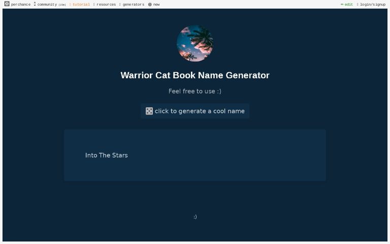 warrior-cat-book-name-generator-perchance